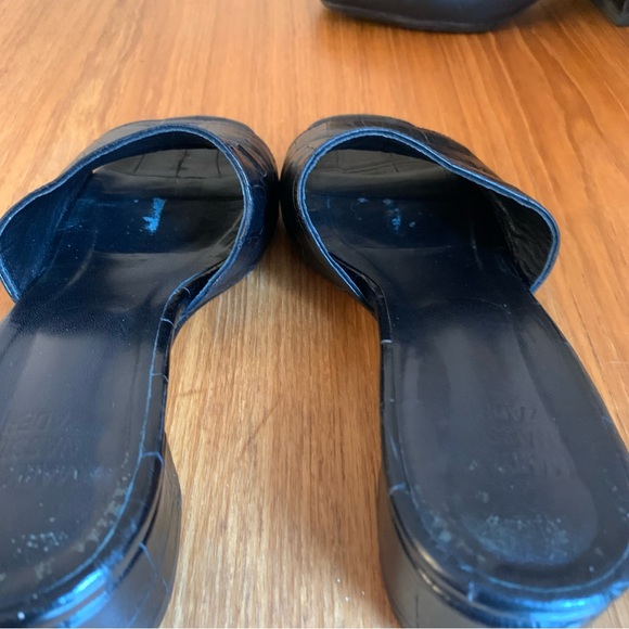 Rare textured Maryam Nassir Zadeh mule slide sandals! - Picture 3 of 5